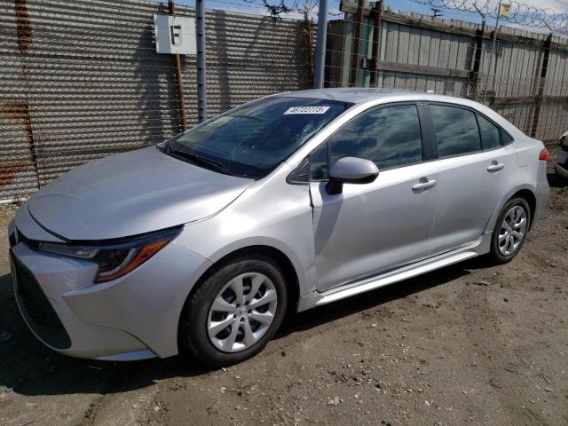 toyota corolla le 2022 jtdepmae3nj231334