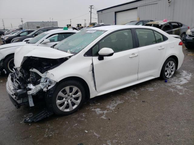 toyota corolla le 2021 jtdepmae4mj154584