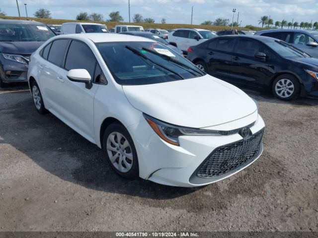 toyota corolla 2021 jtdepmae4mj171921