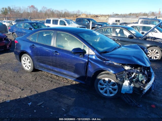 toyota corolla 2021 jtdepmae4mj172583