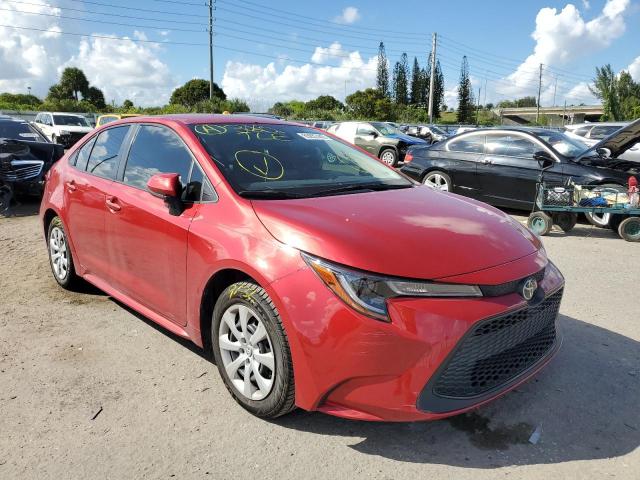 toyota corolla le 2021 jtdepmae5mj127023