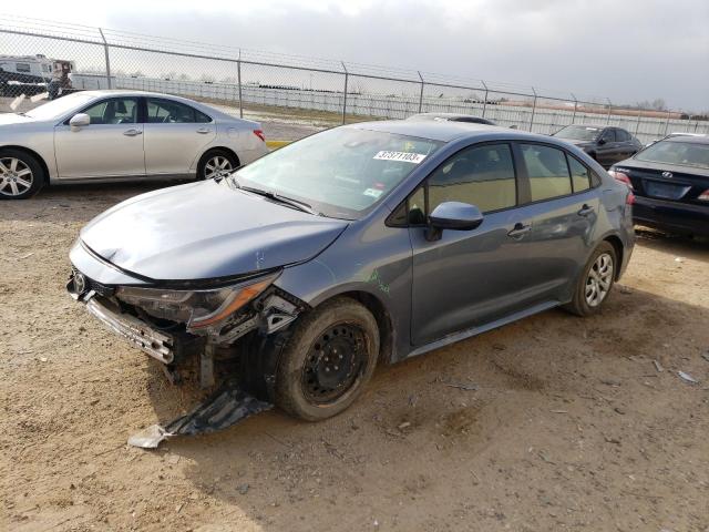 toyota corolla le 2021 jtdepmae6mj180846