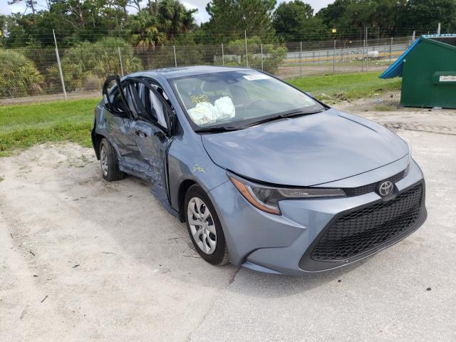 toyota corolla le 2021 jtdepmae7mj147127