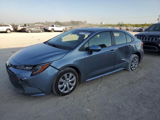 toyota corolla le 2021 jtdepmae7mj150741