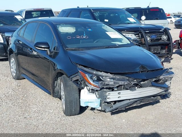 toyota corolla 2021 jtdepmae7mj176529