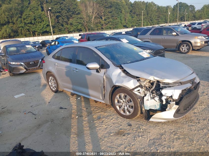 toyota corolla 2022 jtdepmae7nj211152