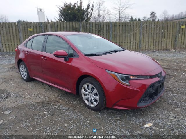 toyota corolla 2022 jtdepmae7nj231501