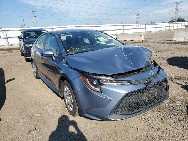 toyota corolla le 2021 jtdepmae8mj159240