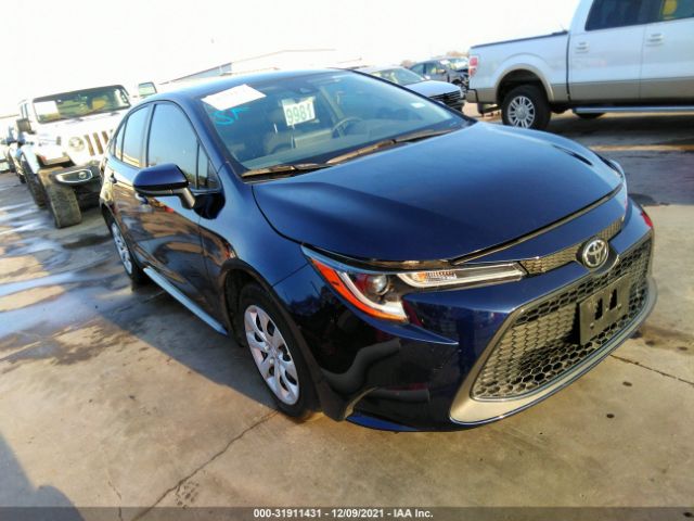 toyota corolla 2021 jtdepmae8mj160940