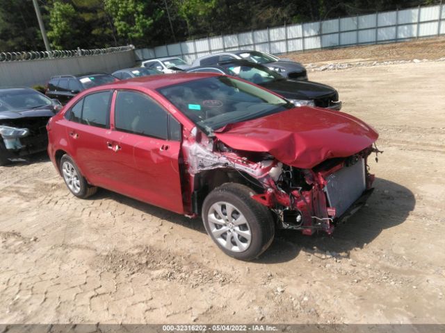 toyota corolla 2021 jtdepmae9mj167282