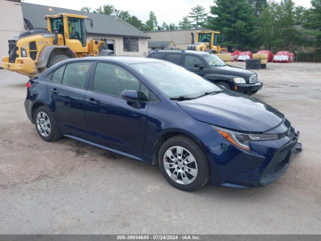 toyota corolla 2020 jtdeprae0lj040190