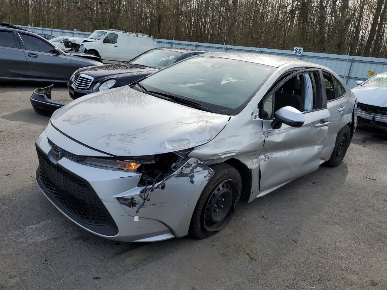 toyota corolla 2020 jtdeprae0lj042537