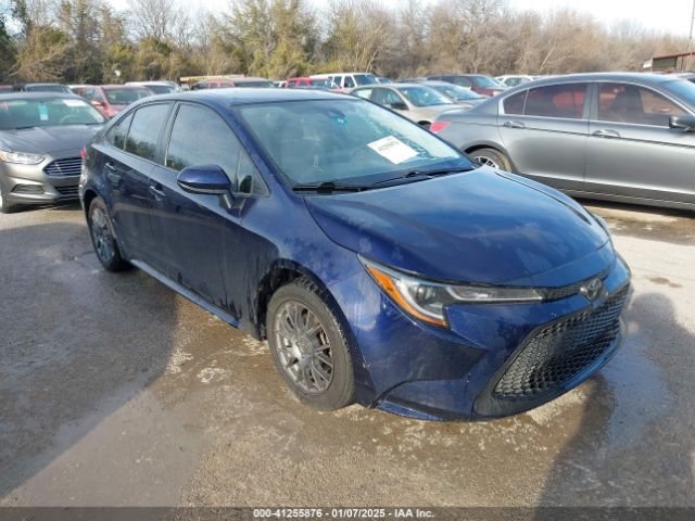 toyota corolla 2020 jtdeprae0lj043459