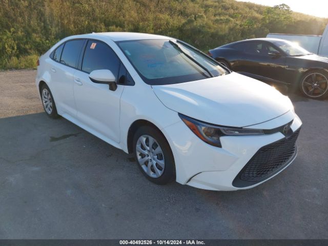 toyota corolla 2020 jtdeprae0lj050492