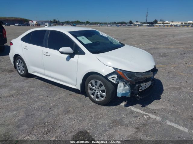 toyota corolla 2020 jtdeprae0lj081323