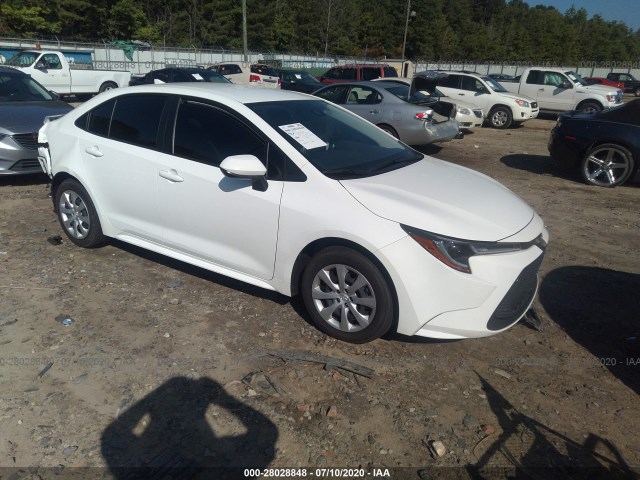 toyota corolla 2020 jtdeprae0lj087185