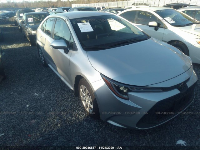 toyota corolla 2020 jtdeprae1lj028078