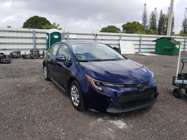 toyota corolla le 2020 jtdeprae1lj073943