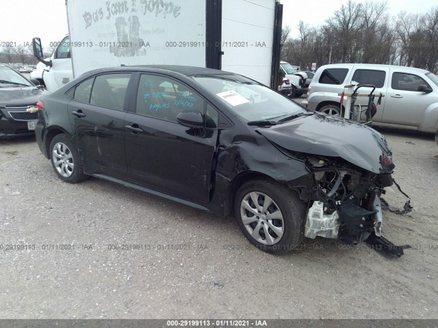 toyota corolla 2020 jtdeprae1lj078348