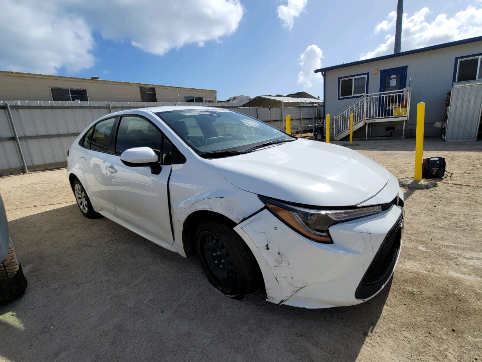 toyota corolla le 2020 jtdeprae1lj079726