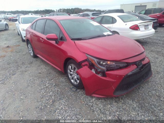 toyota corolla 2020 jtdeprae1lj086076