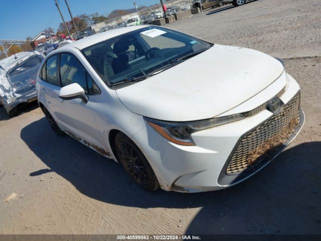 toyota corolla 2020 jtdeprae1lj103474