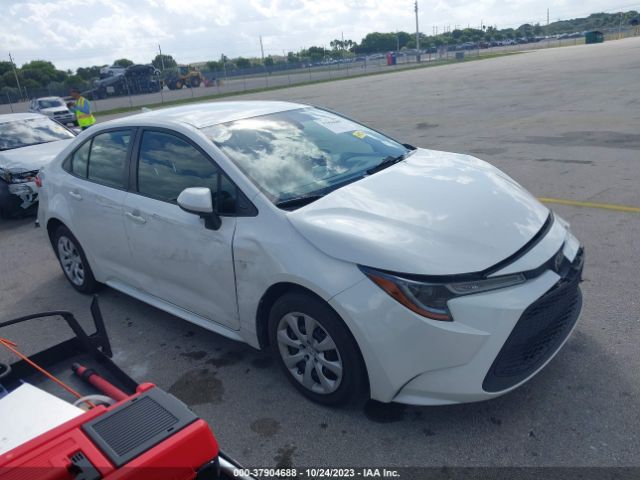 toyota corolla 2020 jtdeprae1lj106469