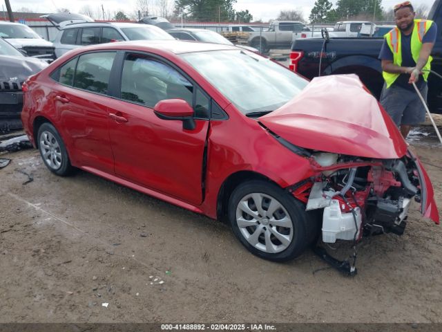 toyota corolla 2020 jtdeprae1lj109534