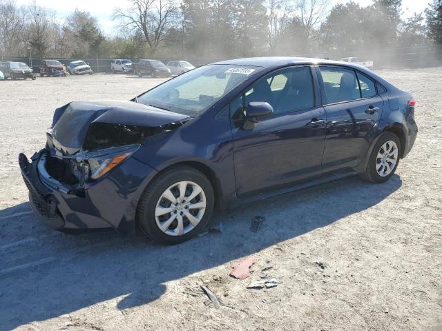 toyota corolla le 2020 jtdeprae3lj015722