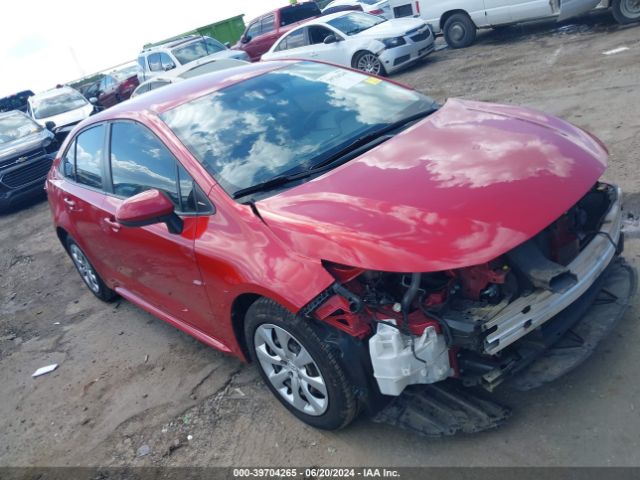 toyota corolla 2020 jtdeprae3lj027966