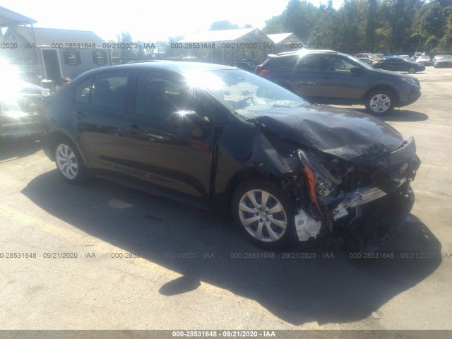 toyota corolla 2020 jtdeprae4lj015339