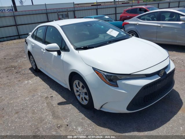 toyota corolla 2020 jtdeprae4lj018676