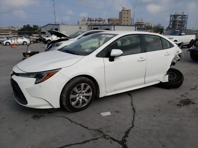 toyota corolla le 2020 jtdeprae4lj019441