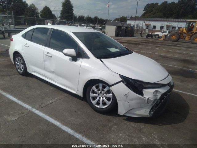 toyota corolla 2020 jtdeprae4lj038054