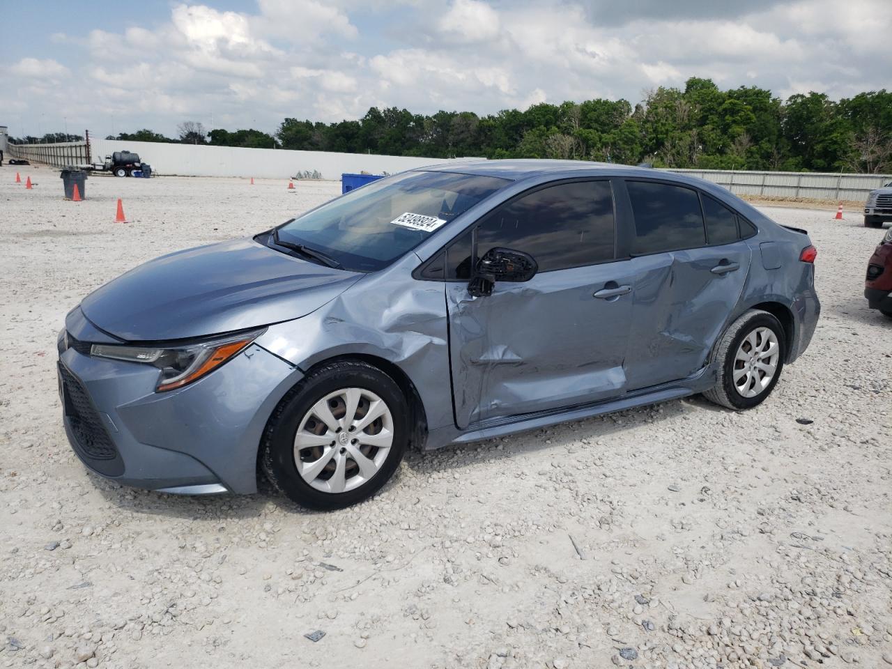 toyota corolla 2020 jtdeprae4lj040662