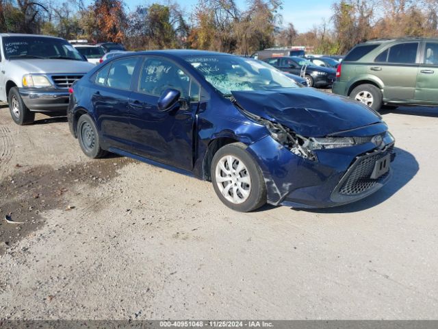 toyota corolla 2020 jtdeprae4lj049331