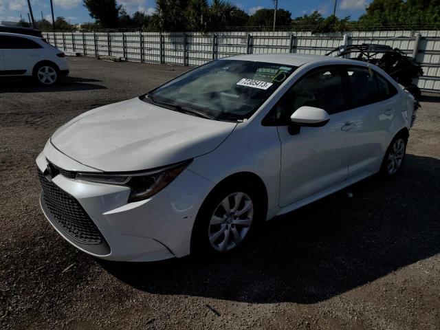 toyota corolla 2020 jtdeprae4lj052326