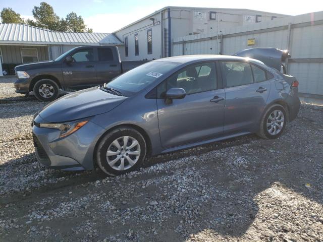 toyota corolla le 2020 jtdeprae4lj058191