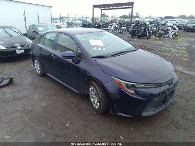 toyota corolla 2020 jtdeprae5lj008691