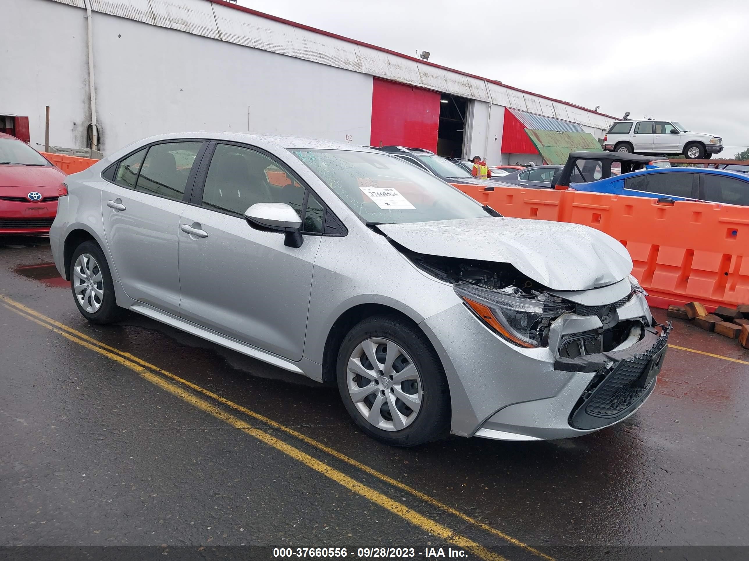 toyota corolla 2020 jtdeprae5lj067644