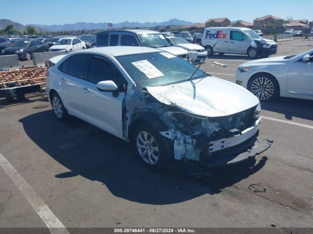 toyota corolla 2020 jtdeprae5lj098991