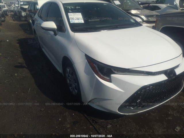 toyota corolla 2020 jtdeprae6lj023250