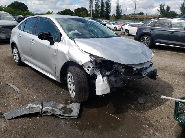 toyota corolla le 2020 jtdeprae6lj047368