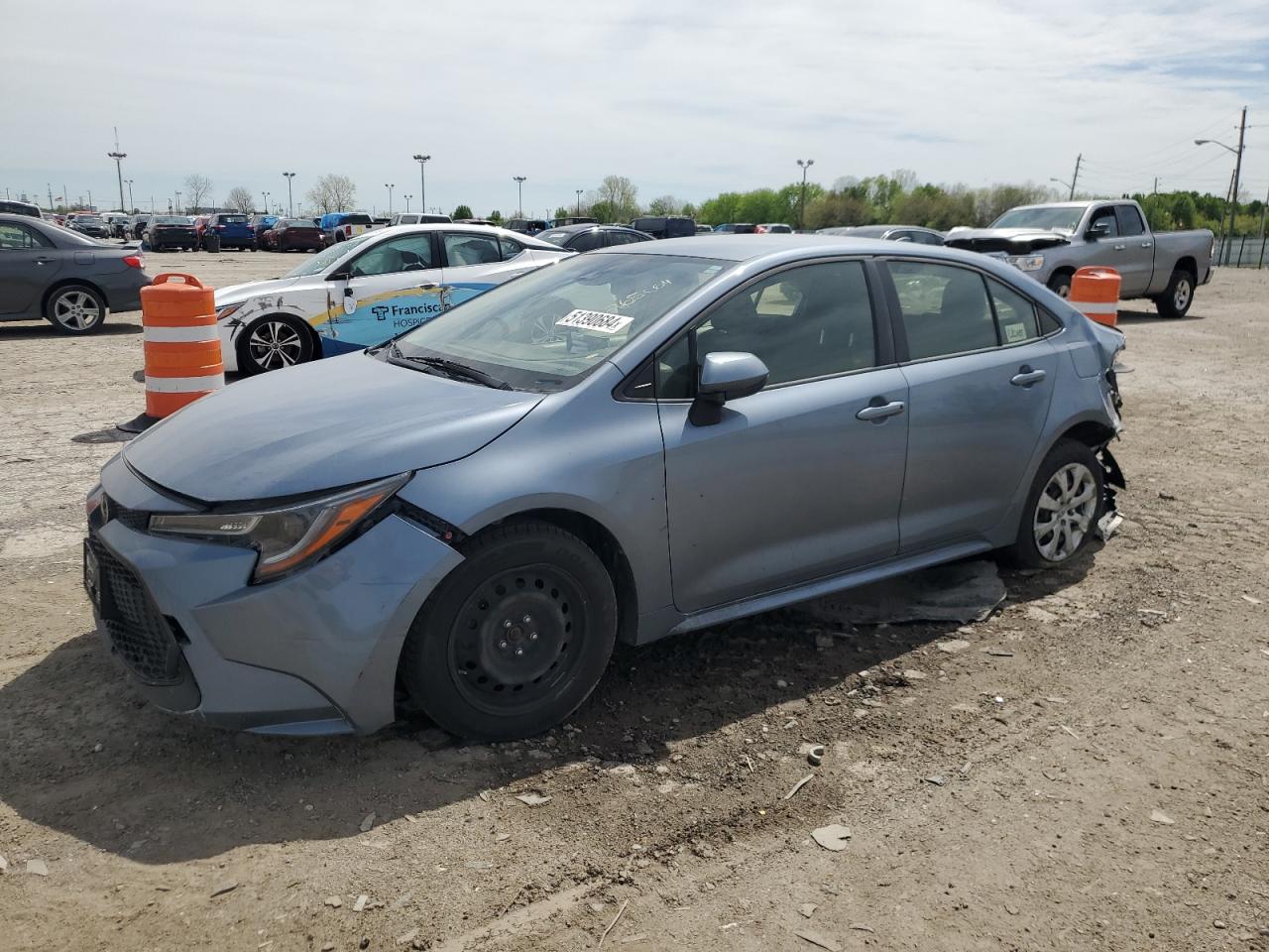 toyota corolla 2020 jtdeprae6lj055955