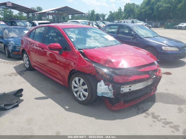 toyota corolla 2020 jtdeprae6lj096179