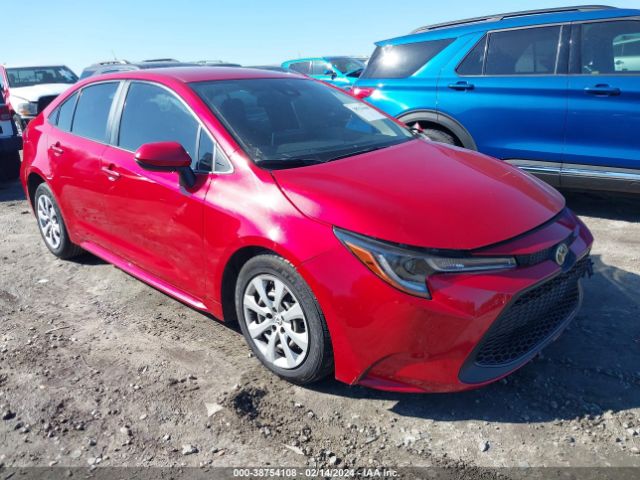 toyota corolla 2020 jtdeprae6lj098191