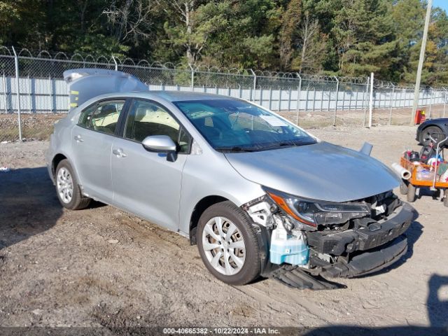 toyota corolla 2020 jtdeprae6lj098398