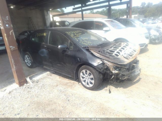 toyota corolla 2020 jtdeprae6lj100764