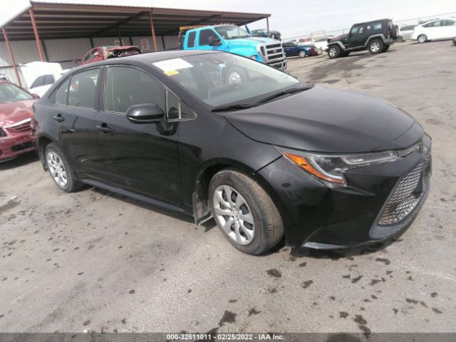 toyota corolla 2020 jtdeprae6lj106399