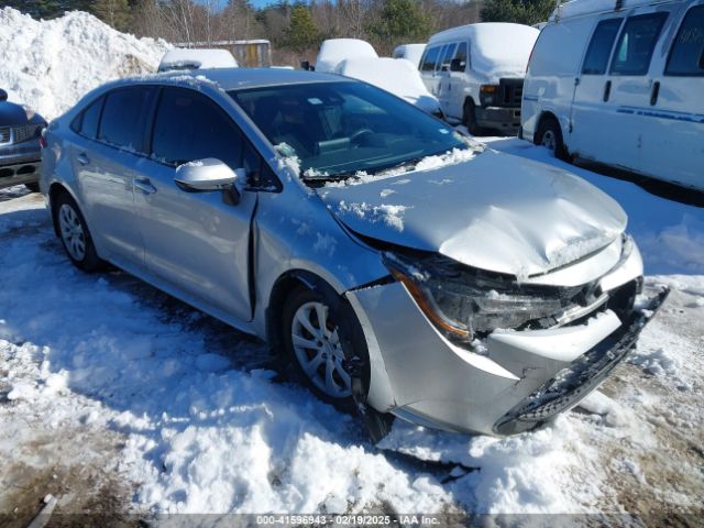 toyota corolla 2020 jtdeprae7lj066169